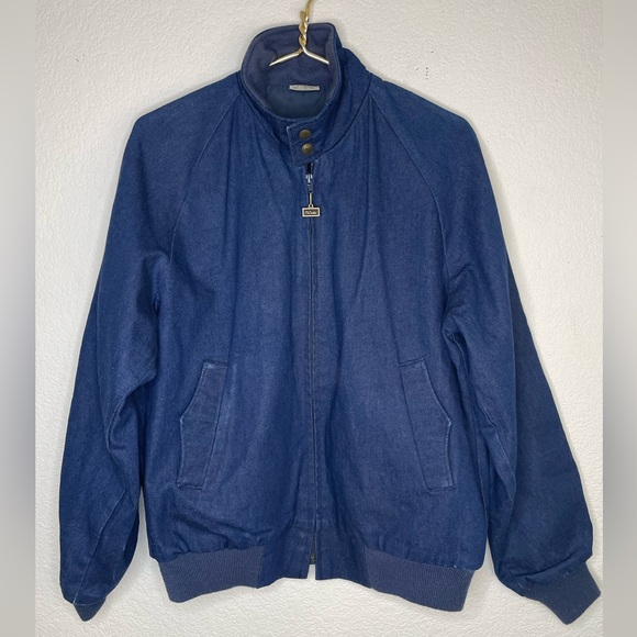 Walls jacket denim vintage Men's medium deep blue thick lined - Picture 1 of 8